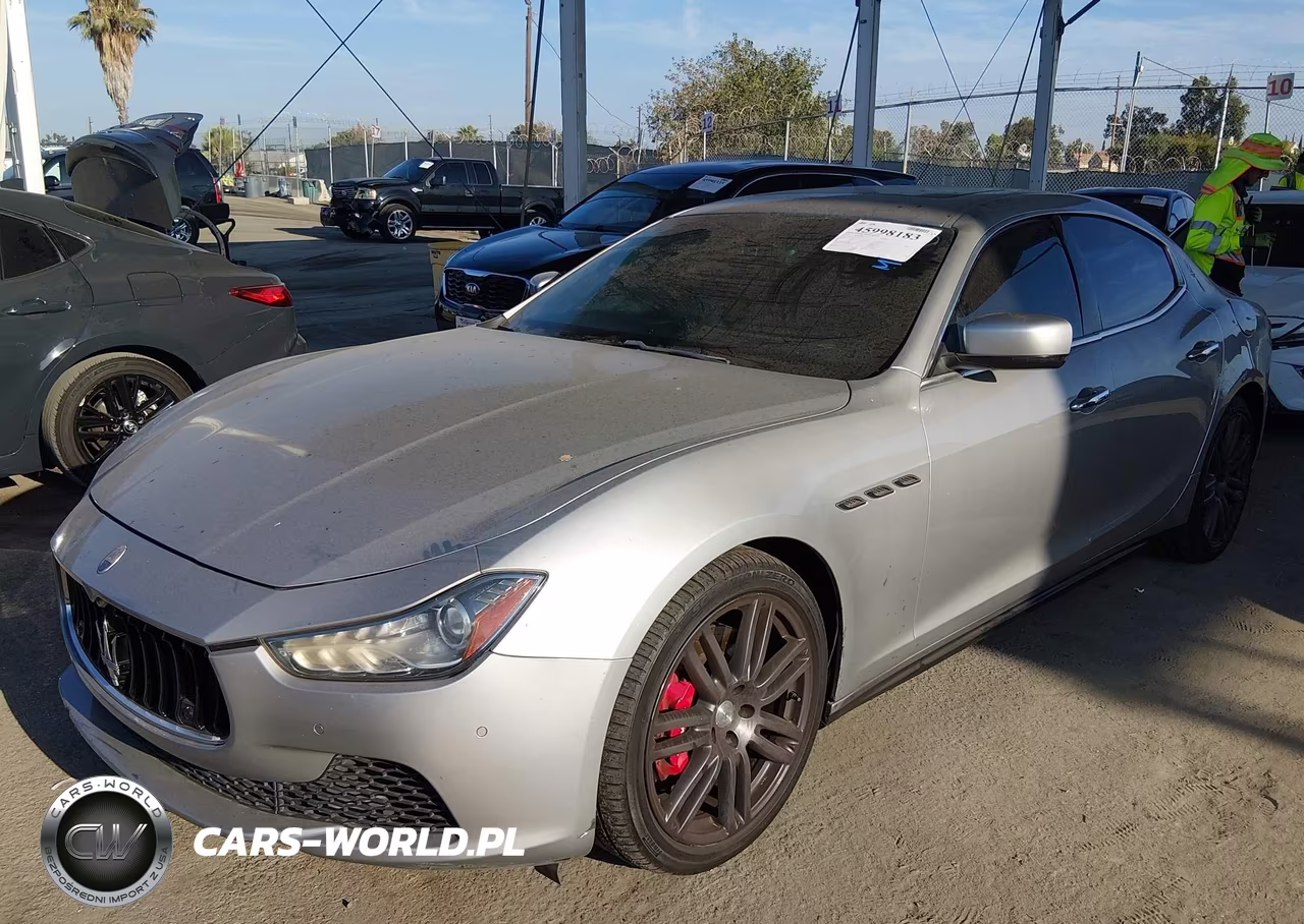 2015 Maserati Ghibli S Q4 VIN:ZAM57RTA5F1133197 - 2