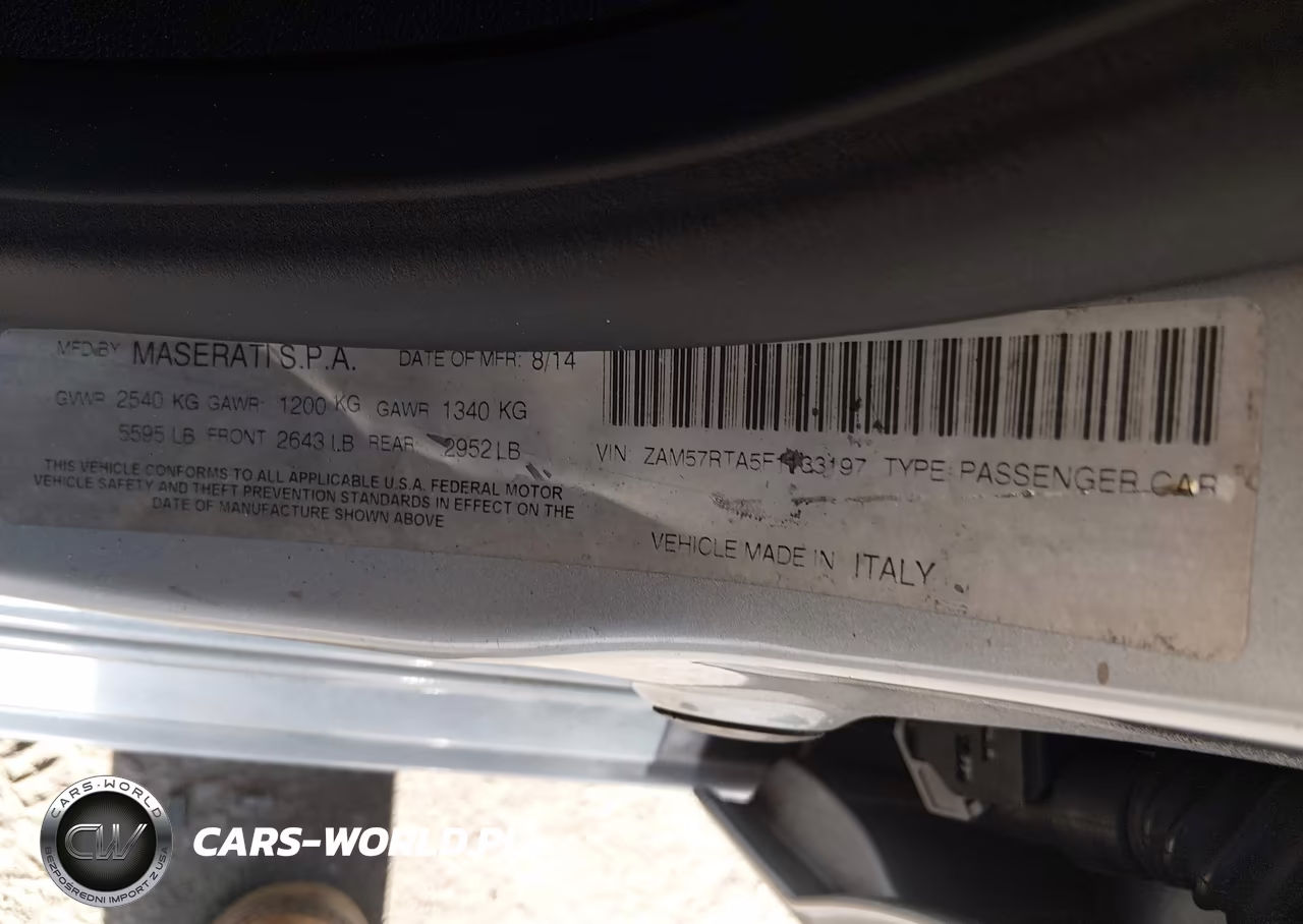 2015 Maserati Ghibli S Q4 VIN:ZAM57RTA5F1133197 - 9