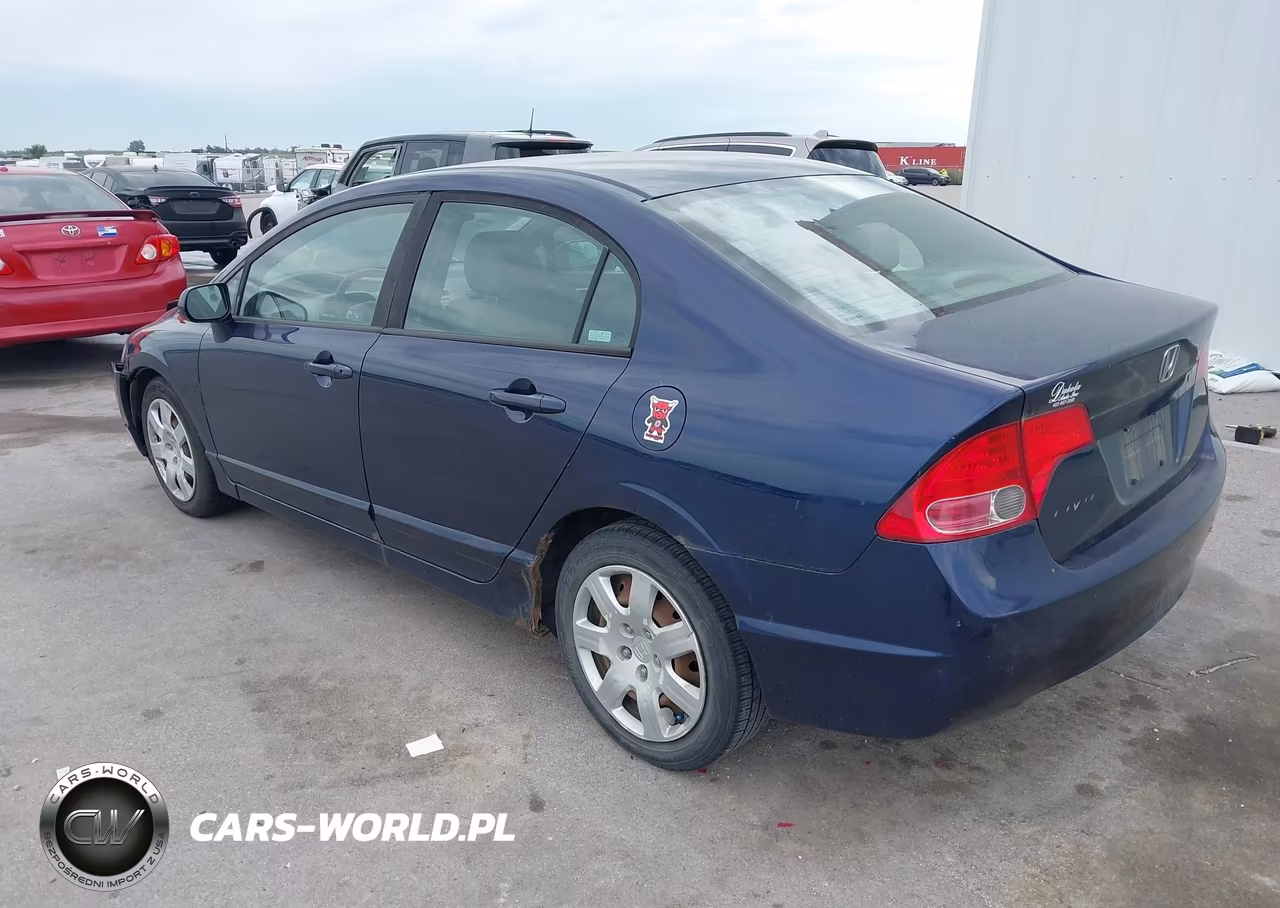 2008 Honda Civic Lx VIN:1HGFA16518L110390 - 3