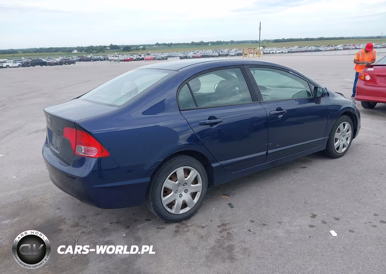 2008 Honda Civic Lx VIN:1HGFA16518L110390 - 4