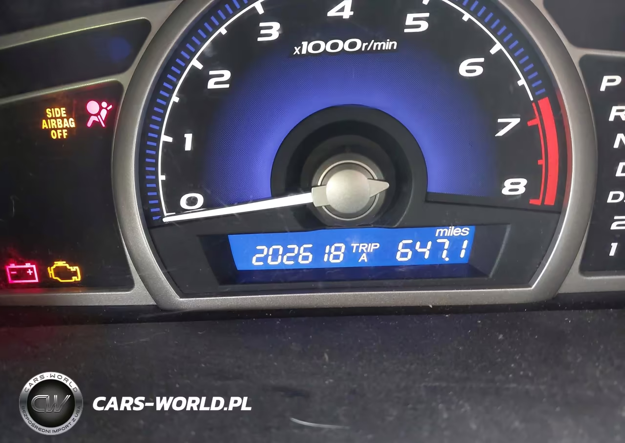 2008 Honda Civic Lx VIN:1HGFA16518L110390 - 7