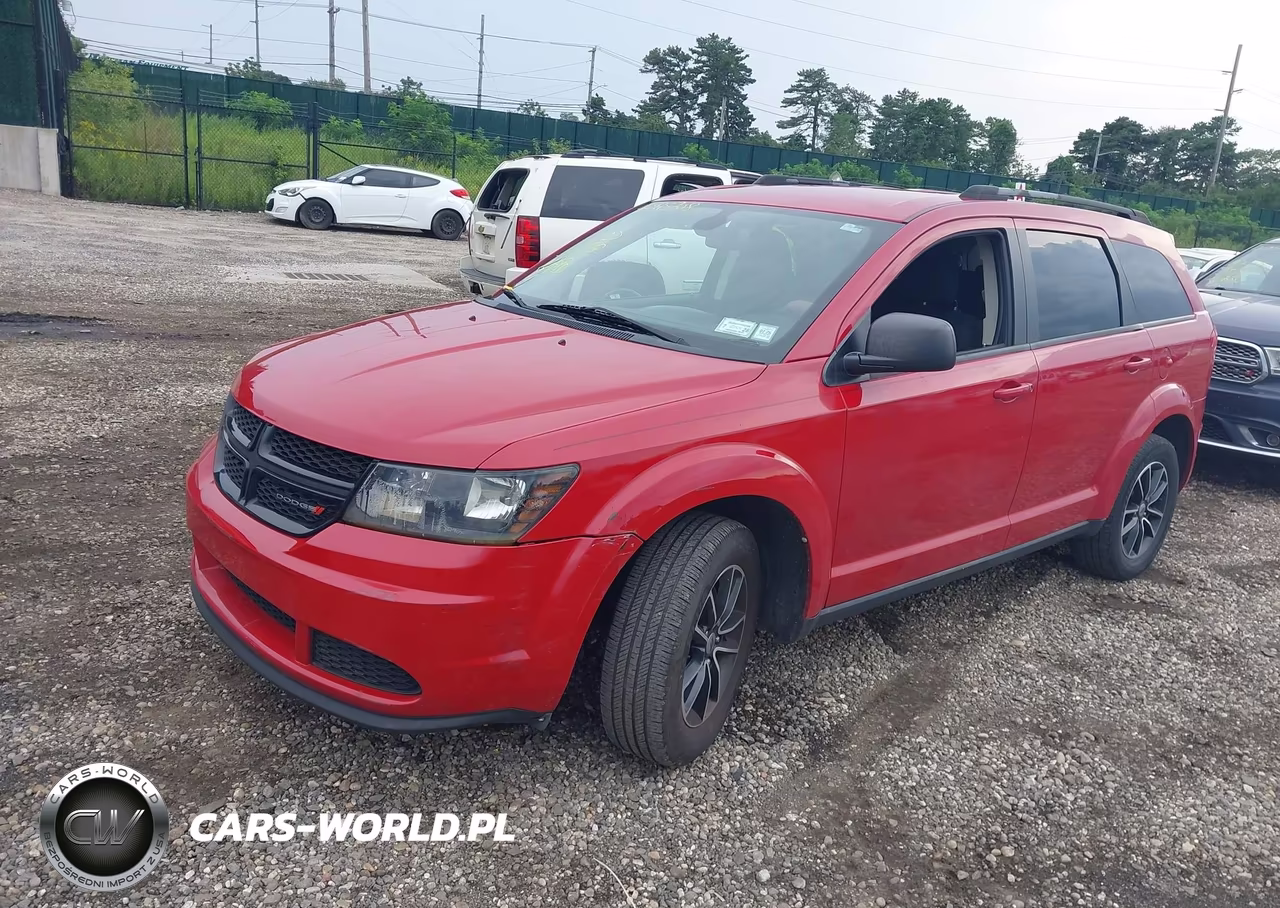 2018 Dodge Journey Se VIN:3C4PDCAB9JT509643 - 2