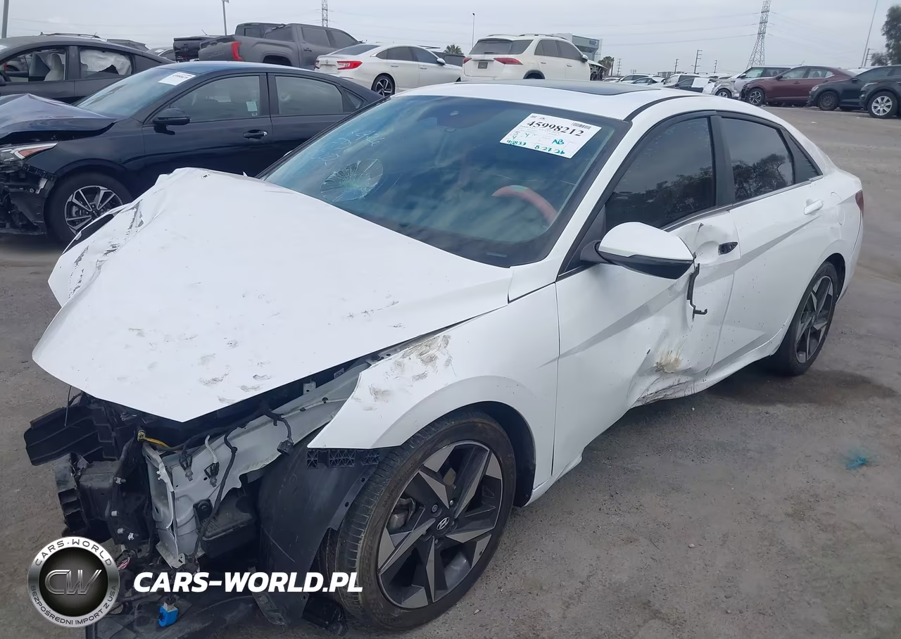 2021 Hyundai Elantra Limited VIN:5NPLP4AG0MH042222 - 2