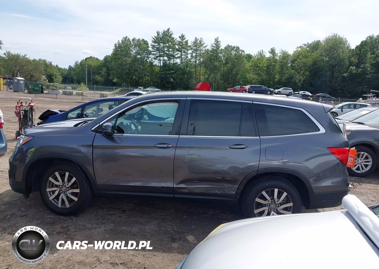 2021 Honda Pilot Awd Ex VIN:5FNYF6H37MB049304 - 14