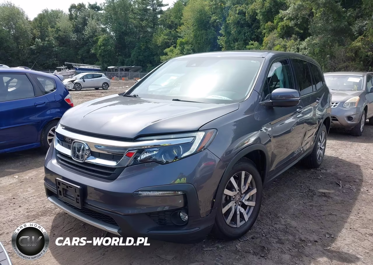 2021 Honda Pilot Awd Ex VIN:5FNYF6H37MB049304 - 2