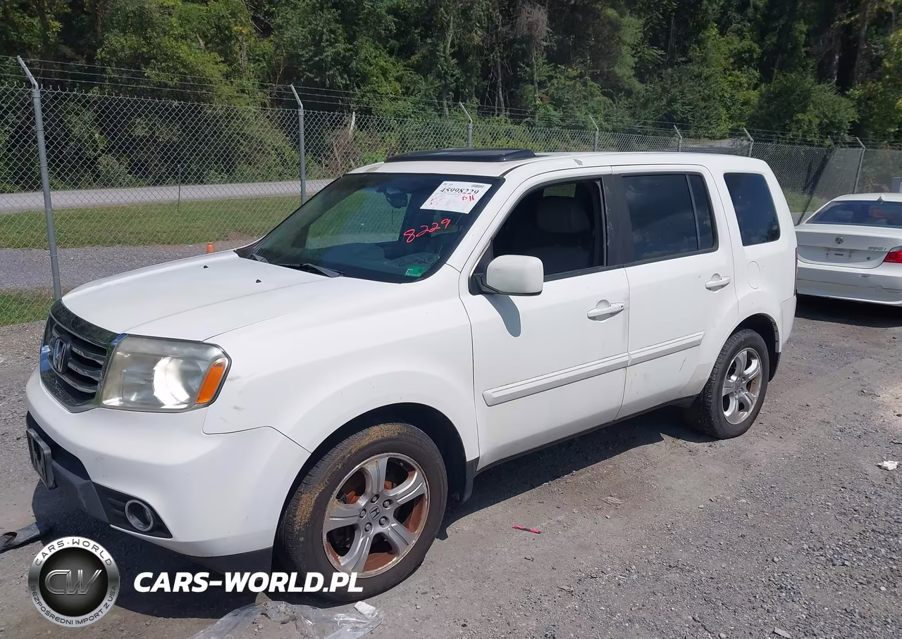 2013 Honda Pilot Ex-L VIN:5FNYF4H53DB068566 - 2