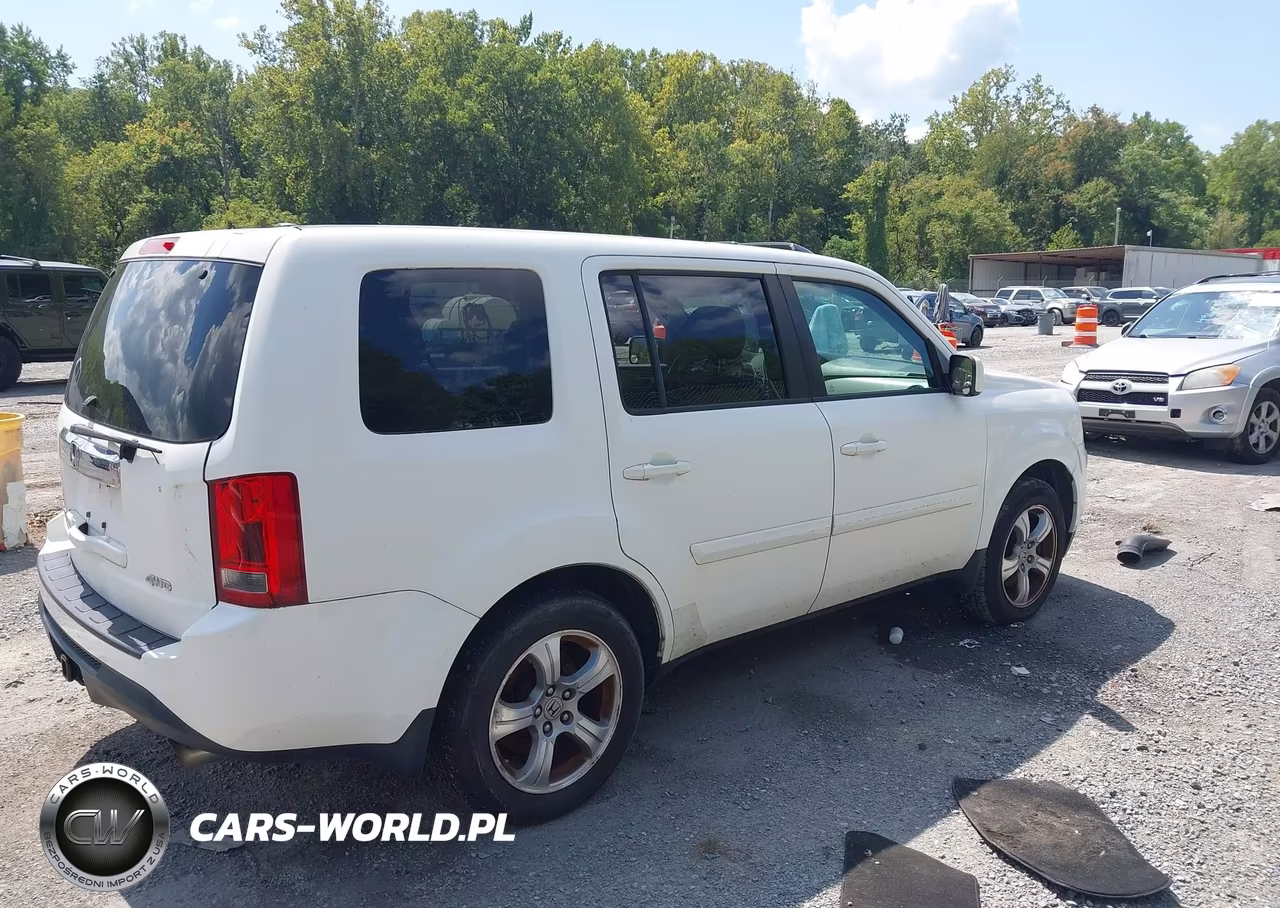 2013 Honda Pilot Ex-L VIN:5FNYF4H53DB068566 - 4