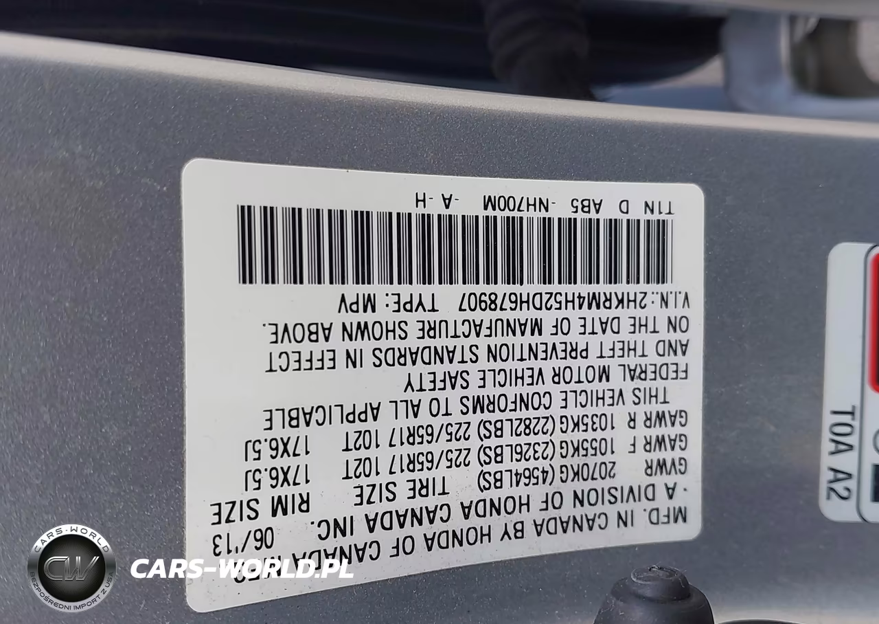 2013 Honda Cr-V Ex VIN:2HKRM4H52DH678907 - 9
