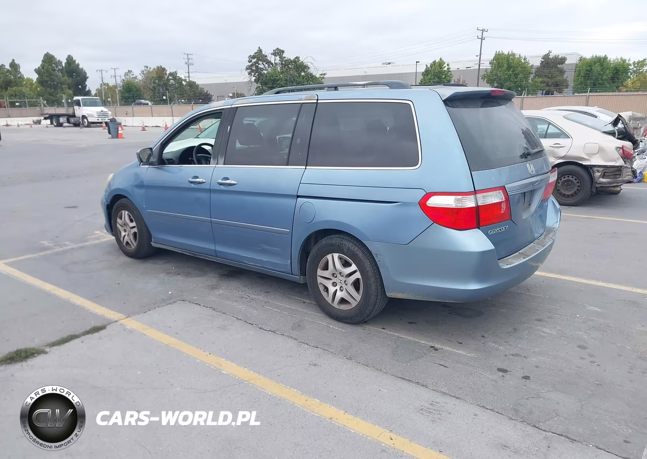2007 Honda Odyssey Ex-L VIN:5FNRL38607B046206 - 3