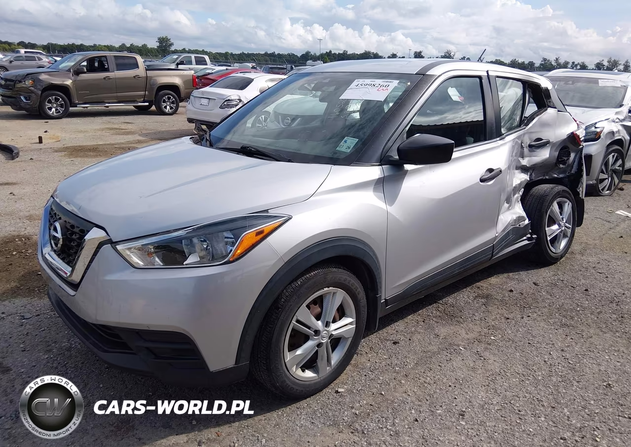 2020 Nissan Kicks S Xtronic Cvt VIN:3N1CP5BV8LL535439 - 2