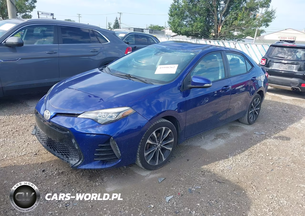 2017 Toyota Corolla Se VIN:2T1BURHE7HC755830 - 2