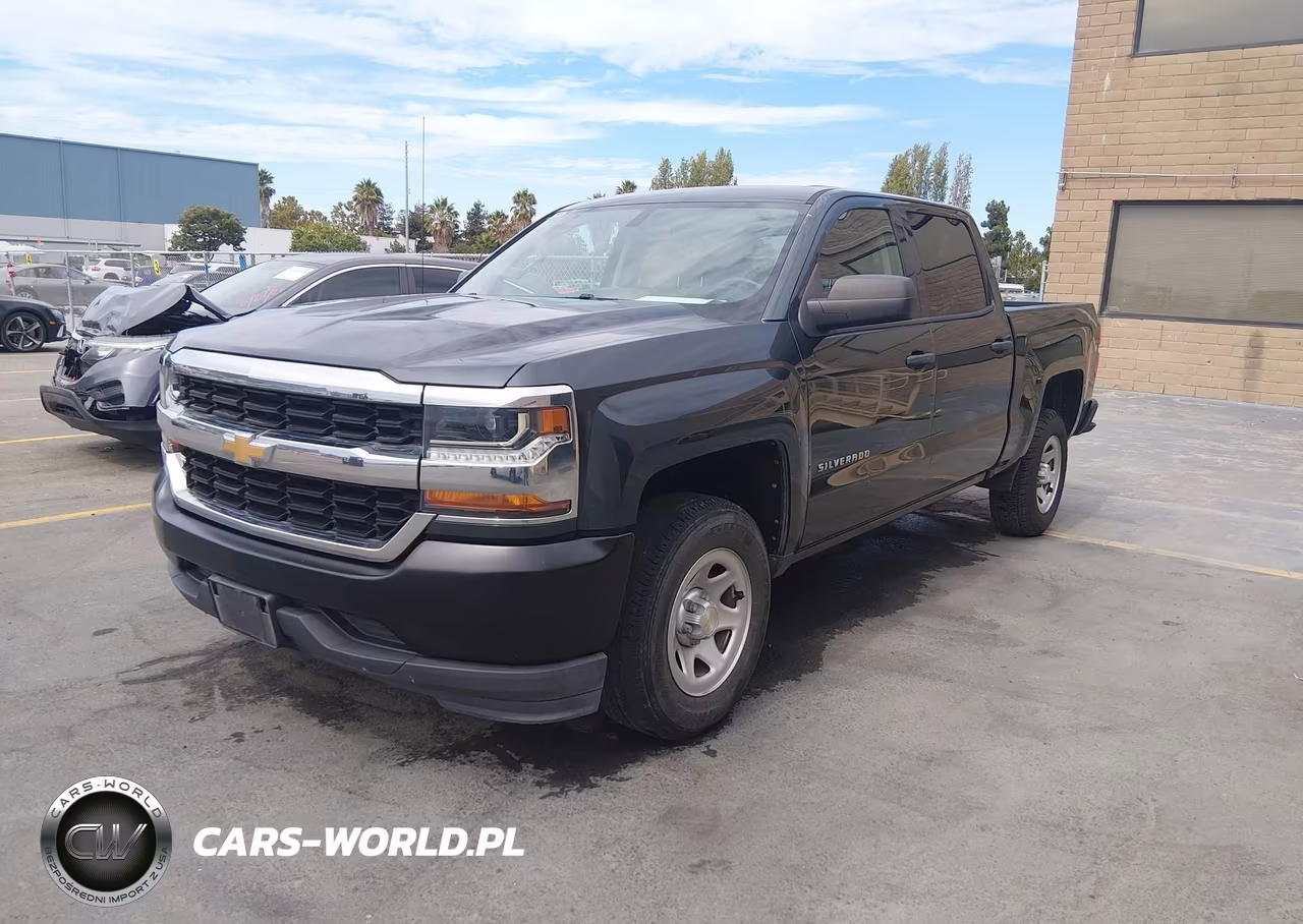 2018 Chevrolet Silverado 1500 Wt VIN:3GCPCNEH7JG482545 - 2