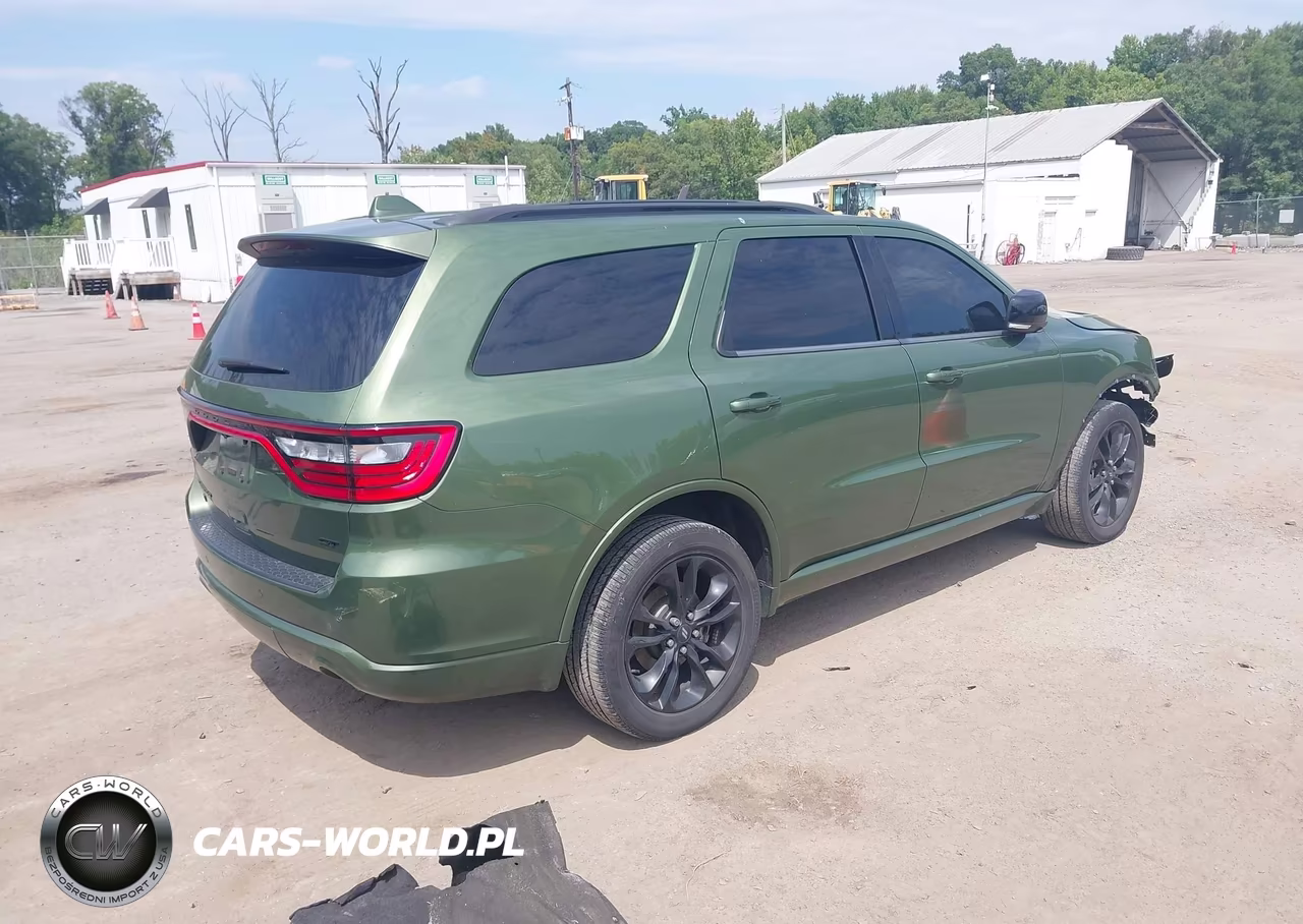 2021 Dodge Durango Gt Plus Awd VIN:1C4RDJDG4MC627362 - 4