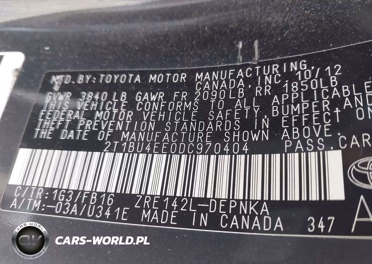 2013 Toyota Corolla Le VIN:2T1BU4EE0DC970404 - 9