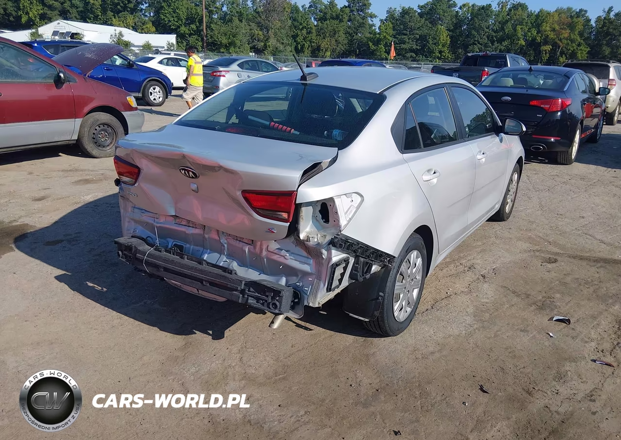 2021 Kia Rio S VIN:3KPA24AD3ME367320 - 4