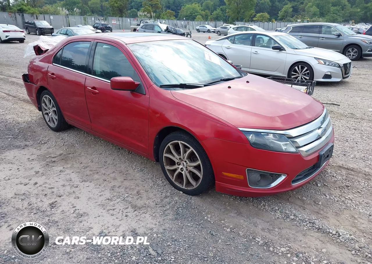 2010 Ford Fusion Se VIN:3FAHP0HA3AR231896 - 1