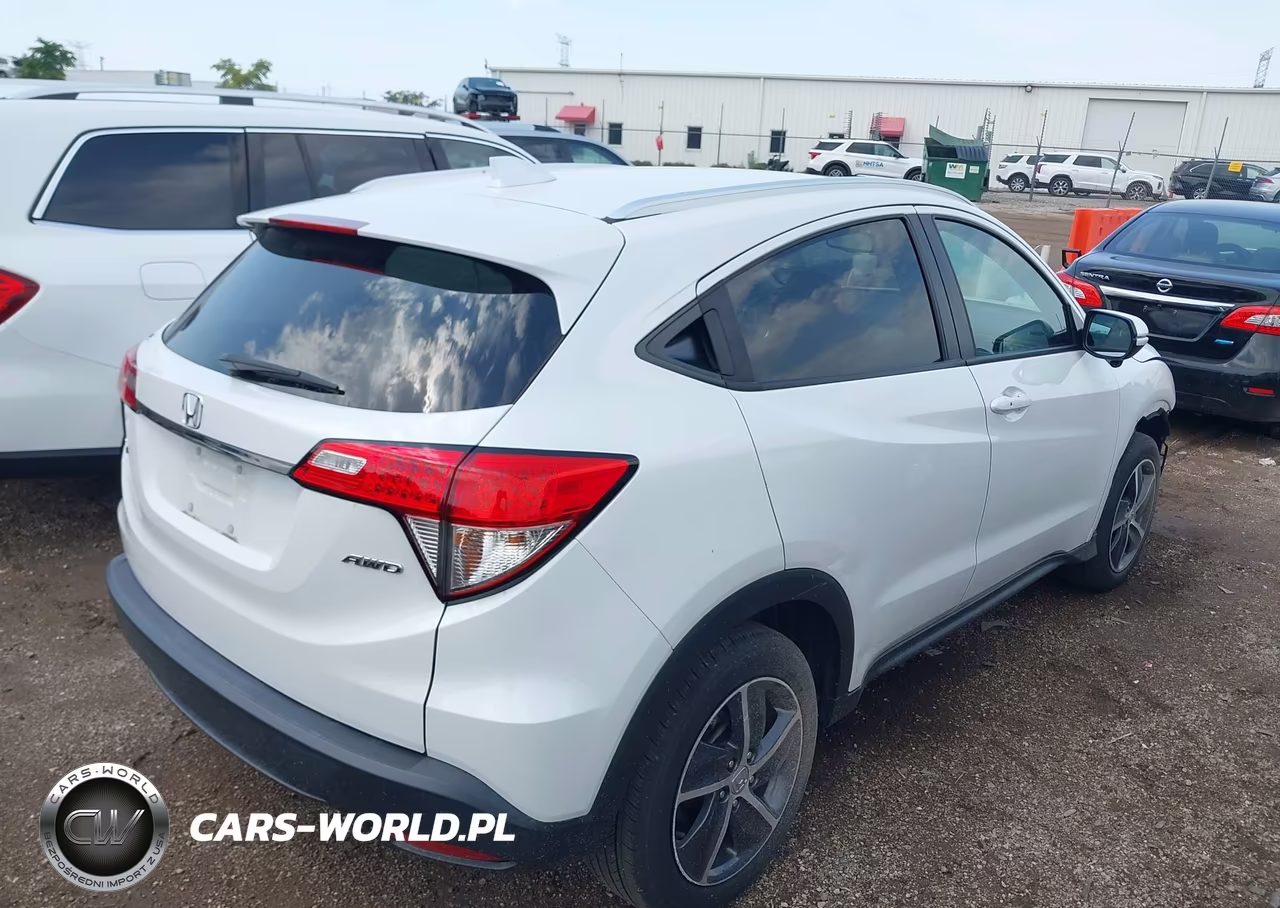 2021 Honda Hr-V Awd Ex-L VIN:3CZRU6H75MM705017 - 4