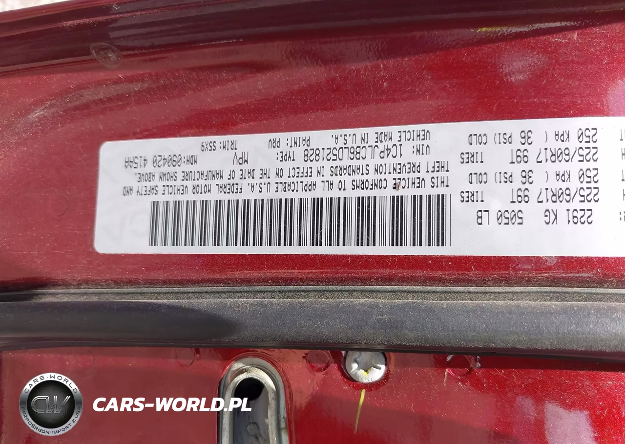 2020 Jeep Cherokee Latitude Fwd VIN:1C4PJLCB6LD521828 - 9