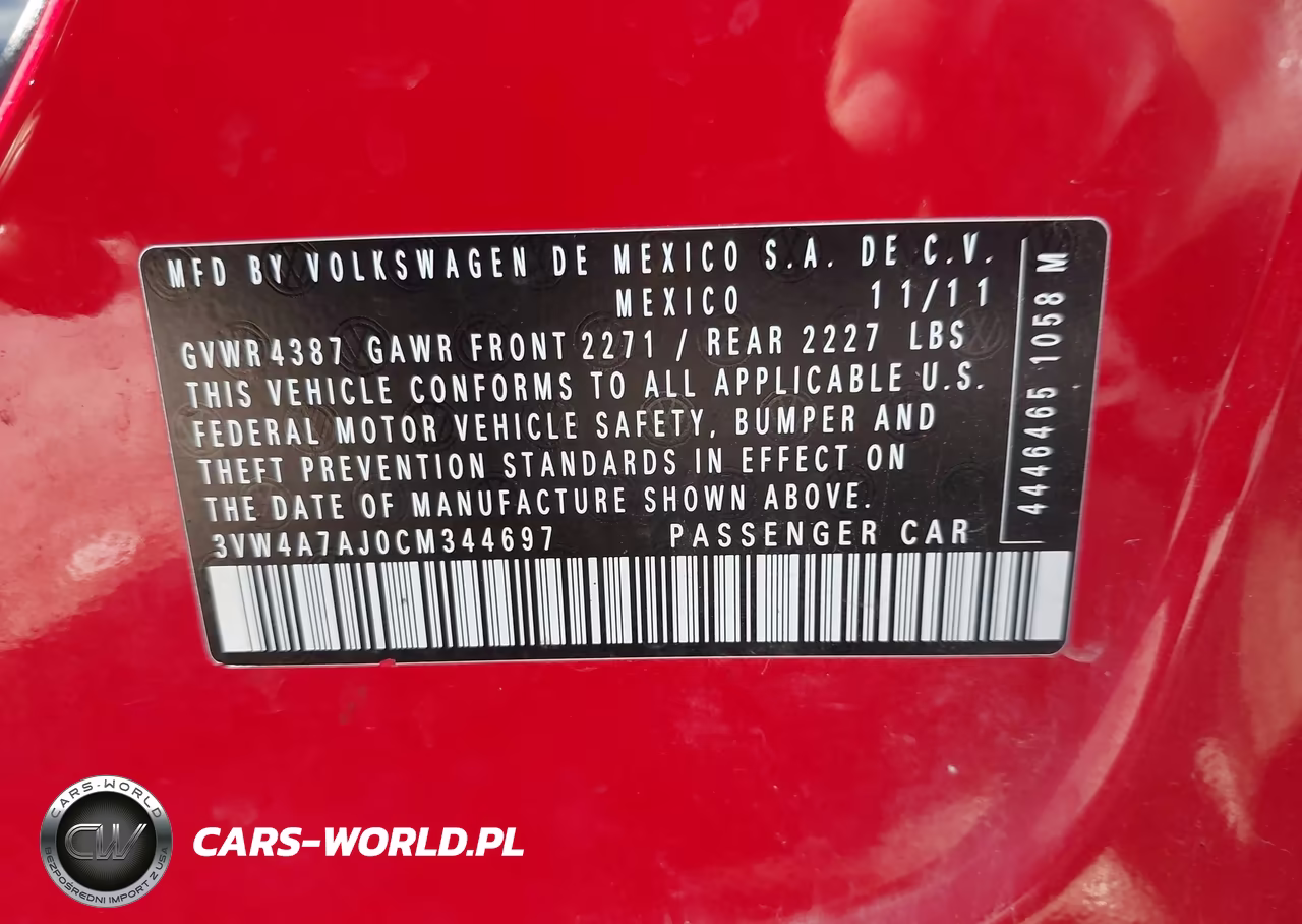 2012 Volkswagen Jetta Gli VIN:3VW4A7AJ0CM344697 - 9