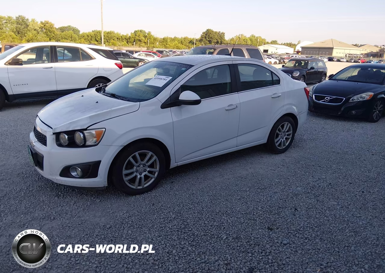 2012 Chevrolet Sonic 2Lt VIN:1G1JC5SH8C4158457 - 2