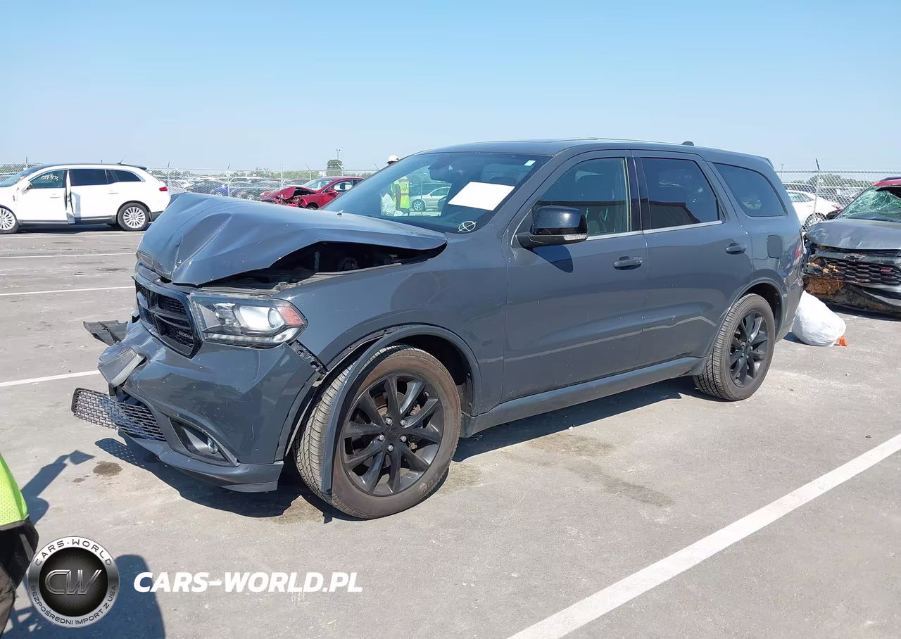 2017 Dodge Durango R-T Awd VIN:1C4SDJCT0HC726024 - 2