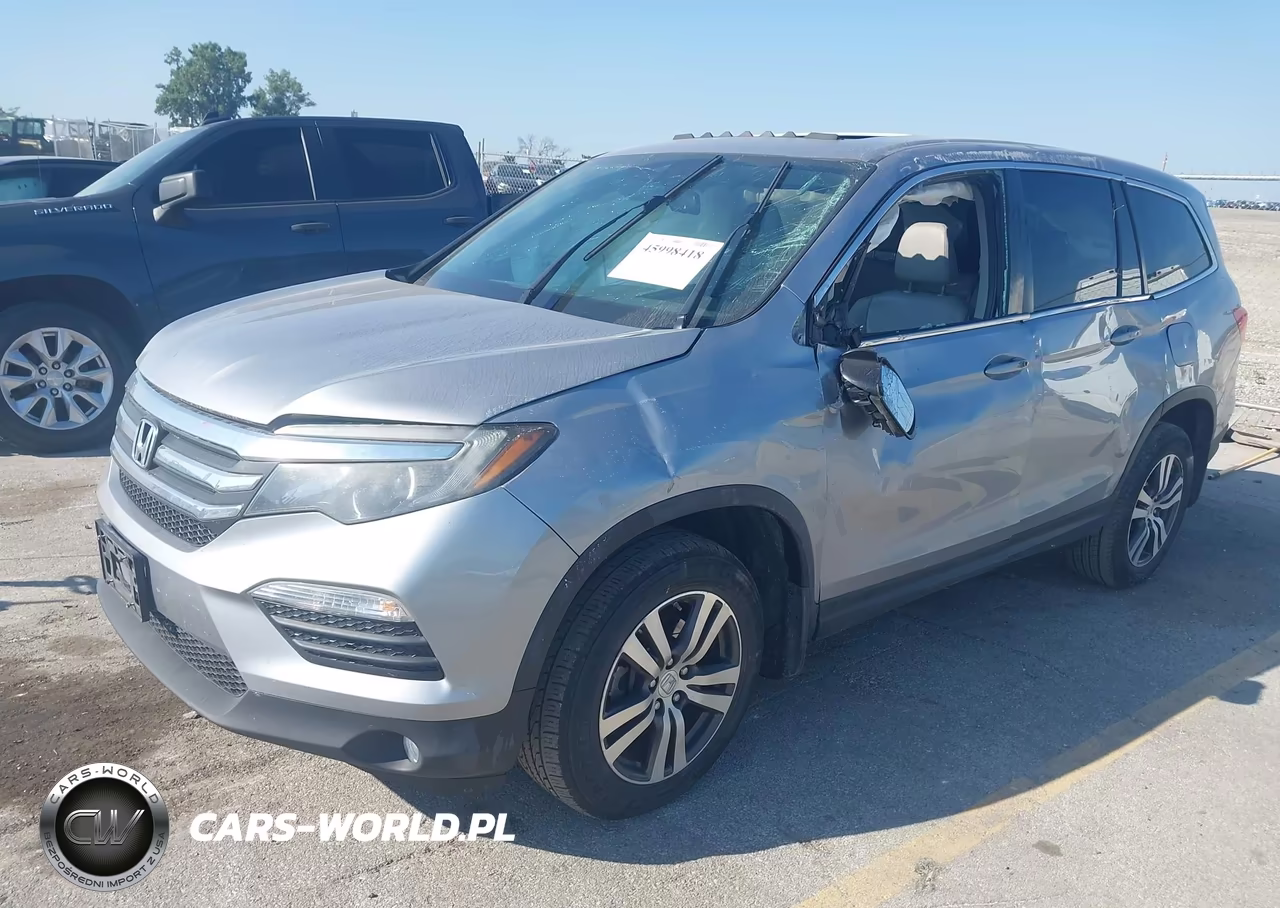 2016 Honda Pilot Ex-L VIN:5FNYF6H80GB082046 - 2