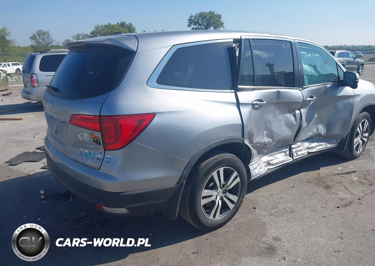 2016 Honda Pilot Ex-L VIN:5FNYF6H80GB082046 - 4