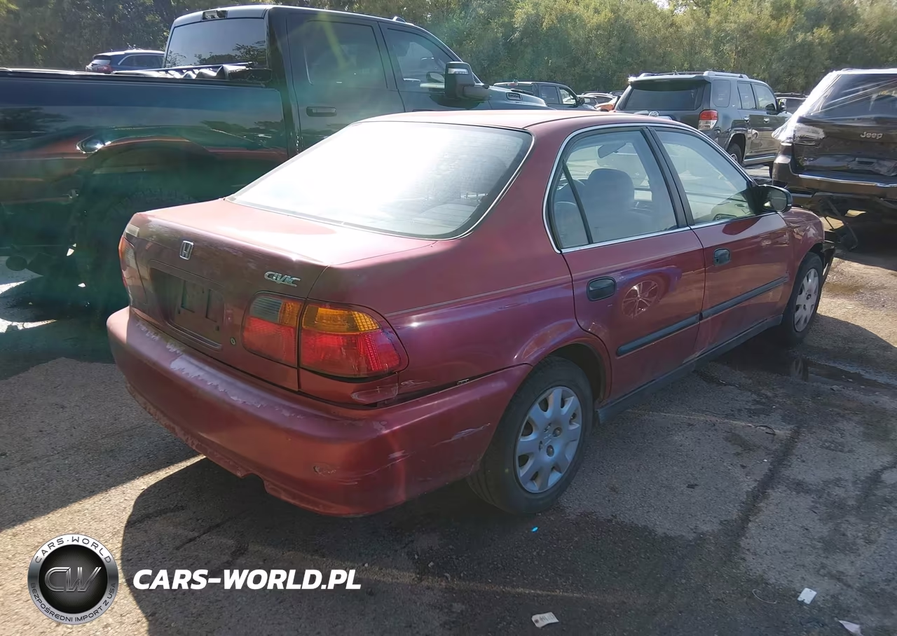 1999 Honda Civic Lx VIN:1HGEJ6673XL032459 - 4