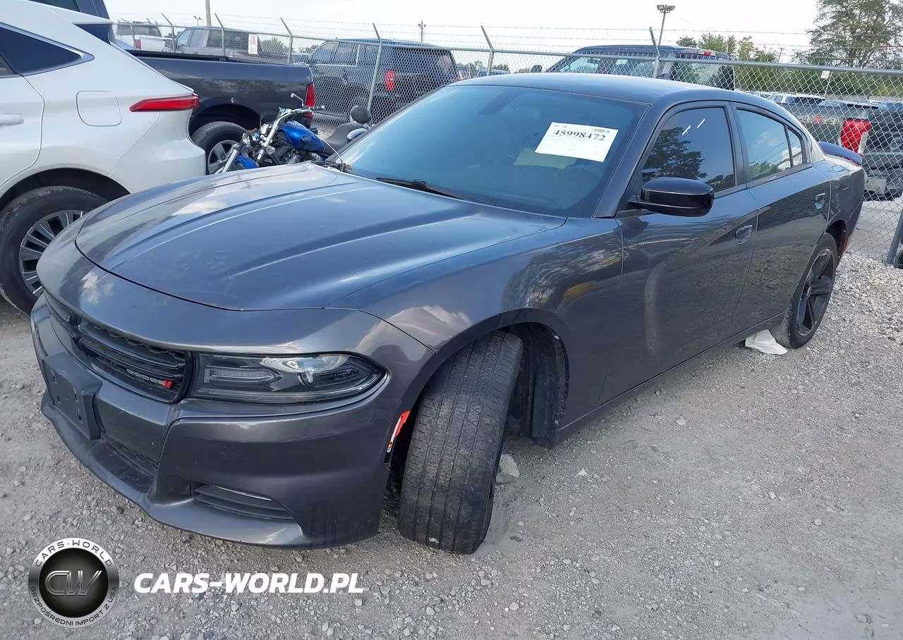 2017 Dodge Charger Sxt Rwd VIN:2C3CDXHG5HH623802 - 2