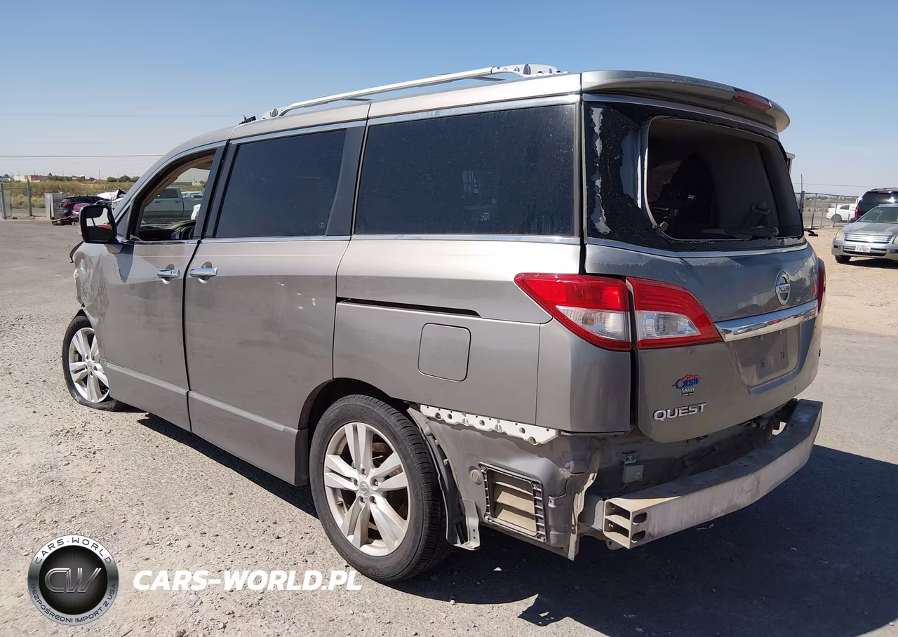 2013 Nissan Quest Sl VIN:JN8AE2KP2D9069824 - 3