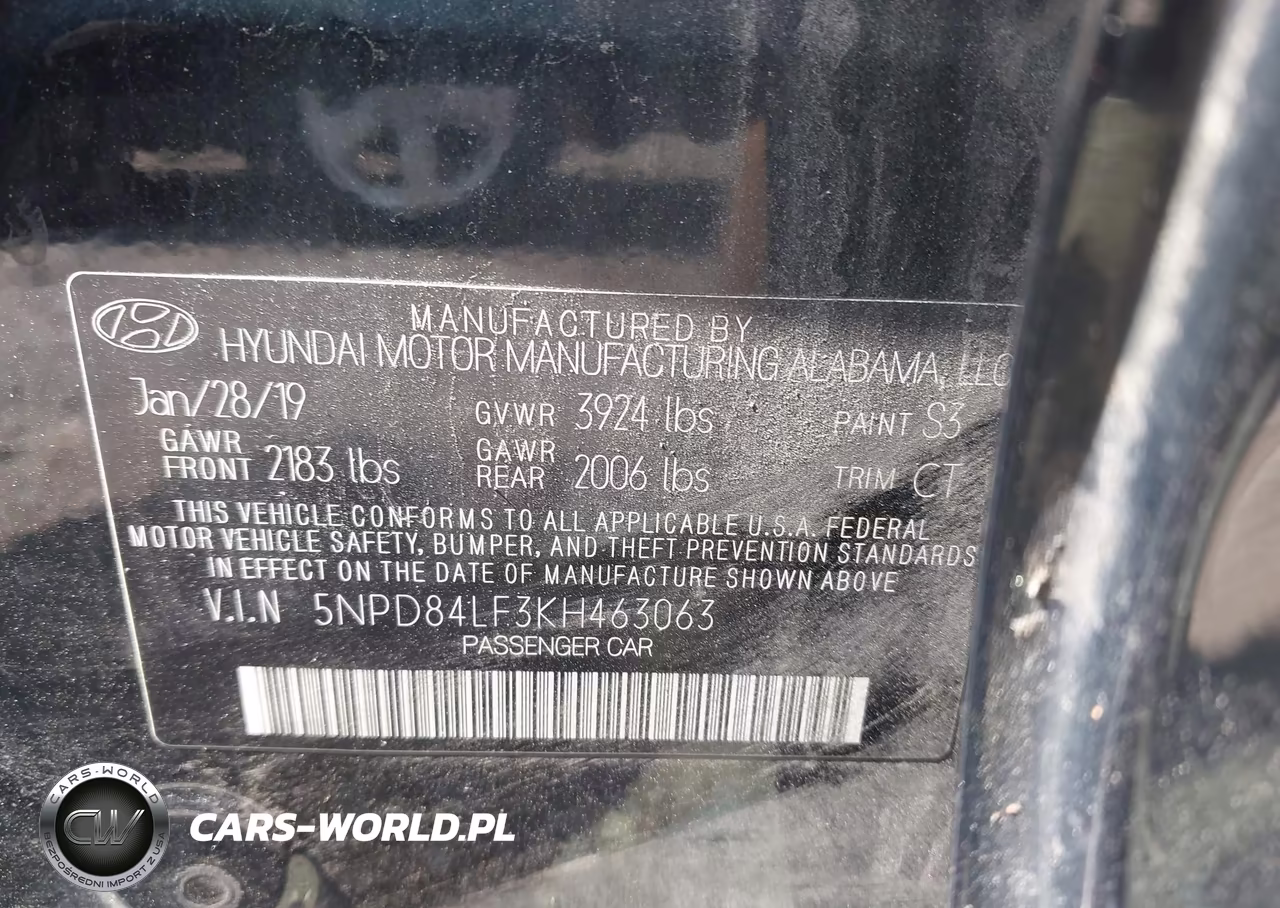2019 Hyundai Elantra Value Edition VIN:5NPD84LF3KH463063 - 9