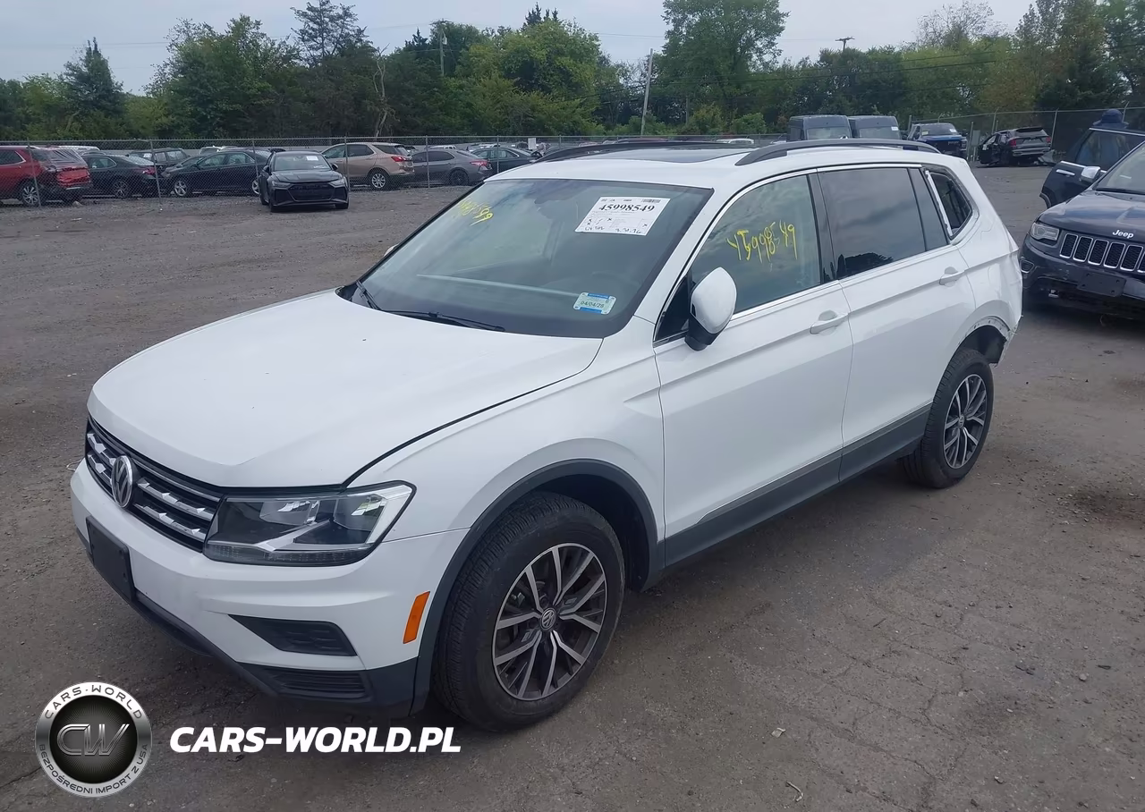 2020 Volkswagen Tiguan 2.0T Se-2.0T Se R-Line Black-2.0T Sel VIN:3VV3B7AX6LM158325 - 2