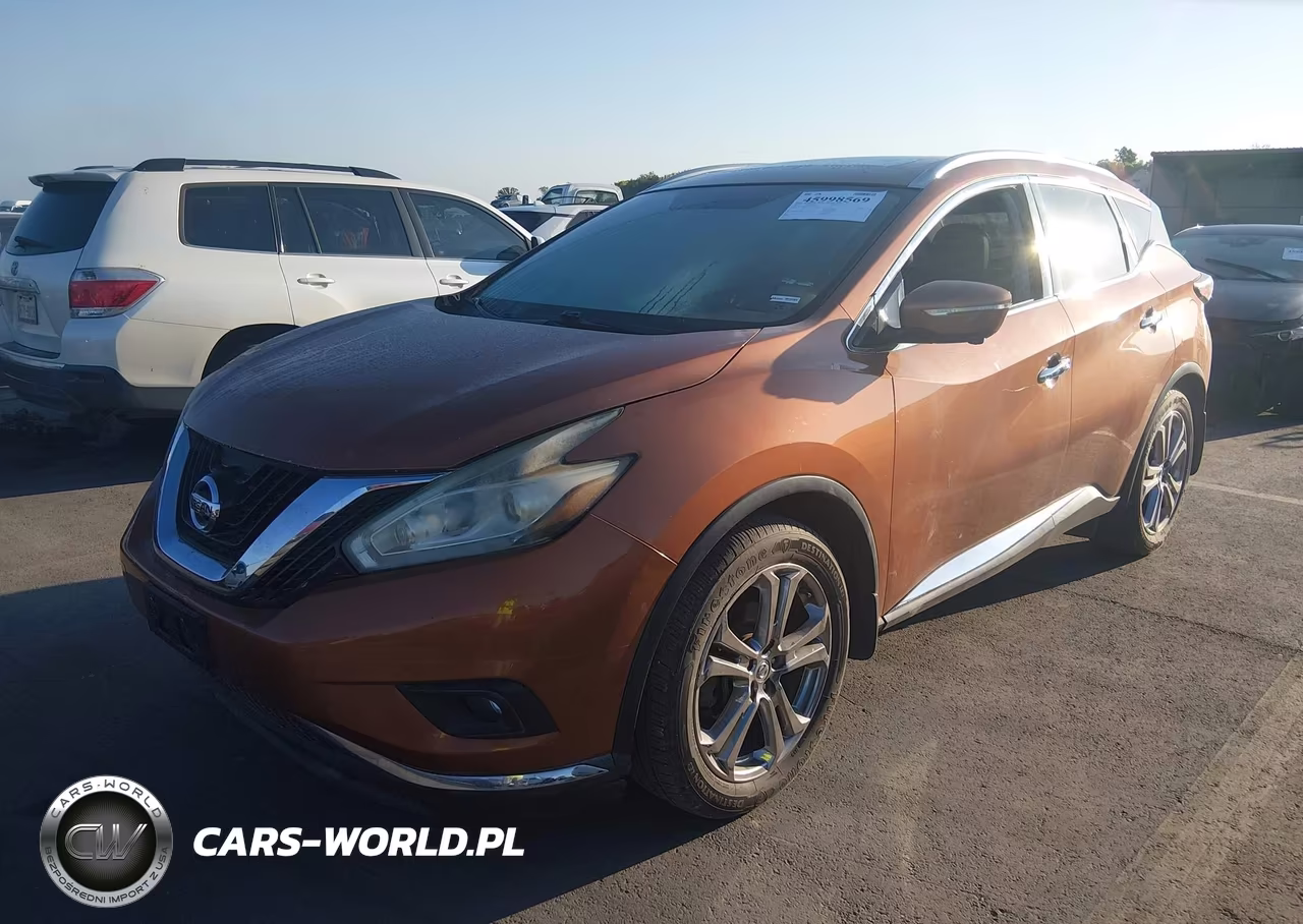 2015 Nissan Murano Platinum VIN:5N1AZ2MGXFN217298 - 2