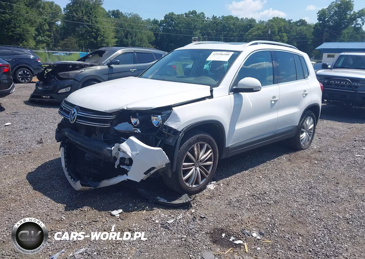 2013 Volkswagen Tiguan Se VIN:WVGAV7AX9DW547731 - 2