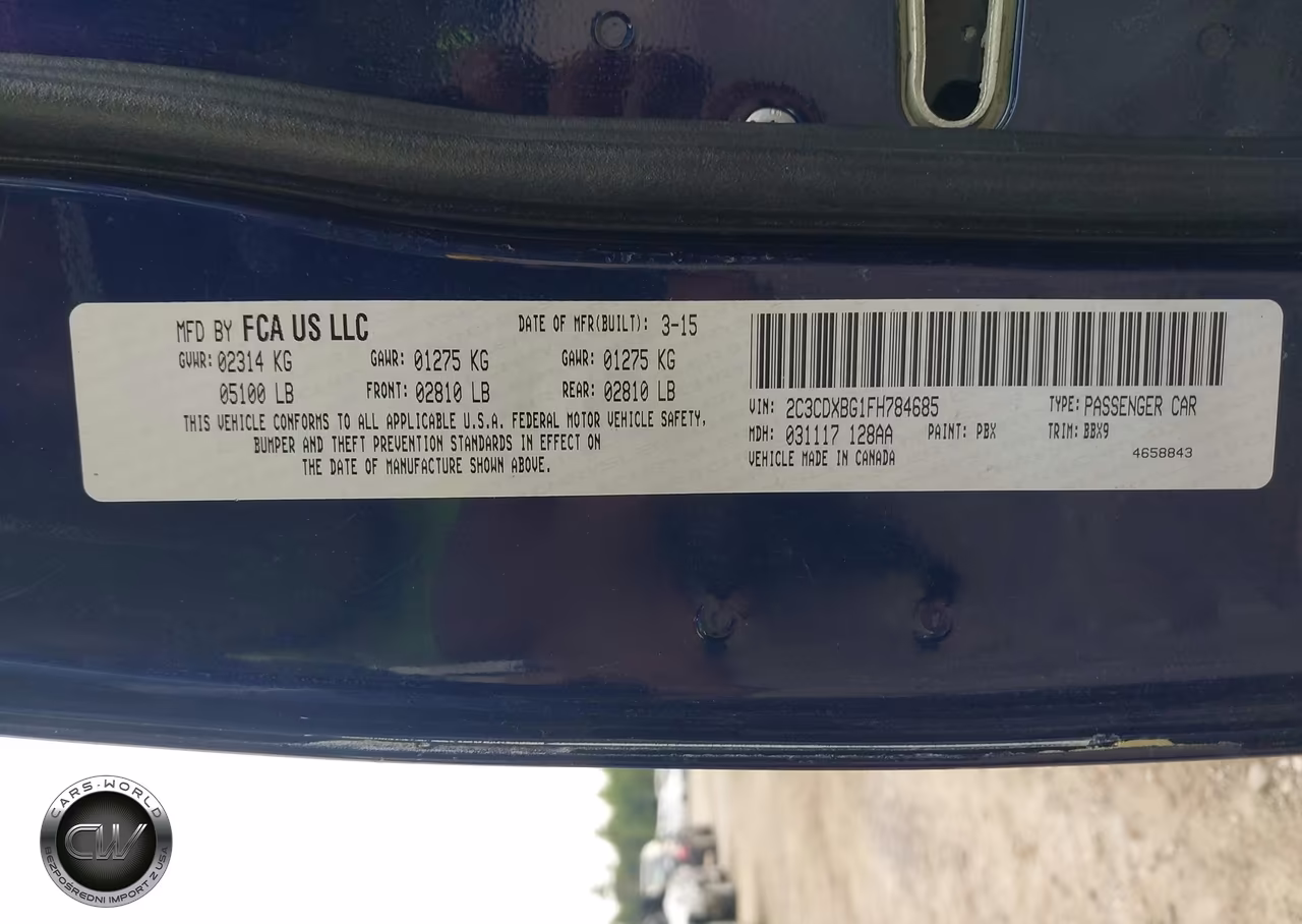 2015 Dodge Charger Se VIN:2C3CDXBG1FH784685 - 9