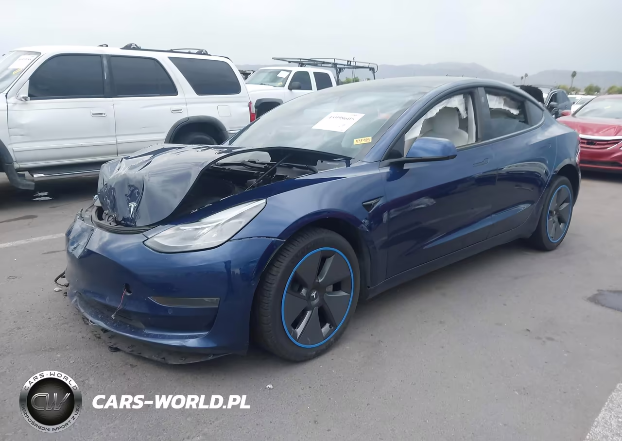 2021 Tesla Model 3 Standard Range Plus Rear-Wheel Drive VIN:5YJ3E1EA2MF028847 - 2