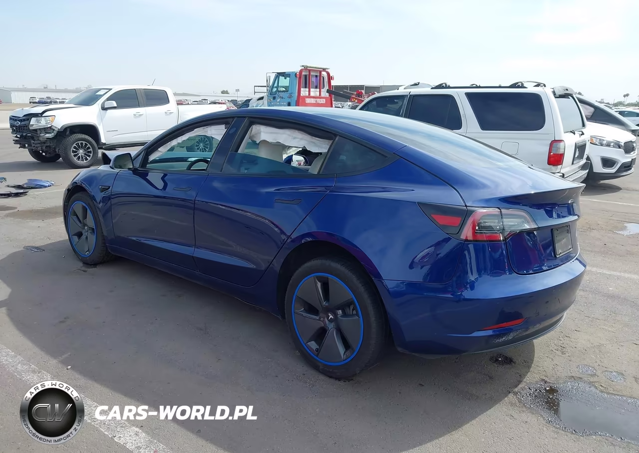 2021 Tesla Model 3 Standard Range Plus Rear-Wheel Drive VIN:5YJ3E1EA2MF028847 - 3