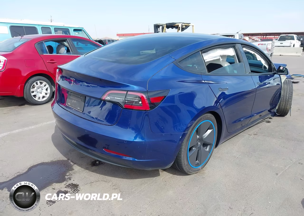 2021 Tesla Model 3 Standard Range Plus Rear-Wheel Drive VIN:5YJ3E1EA2MF028847 - 4