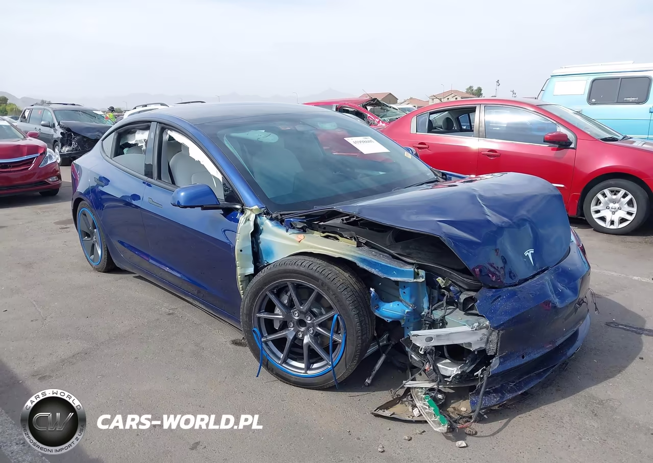 2021 Tesla Model 3 Standard Range Plus Rear-Wheel Drive VIN:5YJ3E1EA2MF028847 - 6