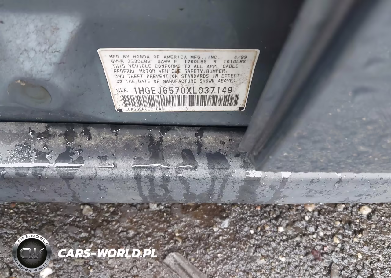 1999 Honda Civic Lx VIN:1HGEJ6570XL037149 - 9