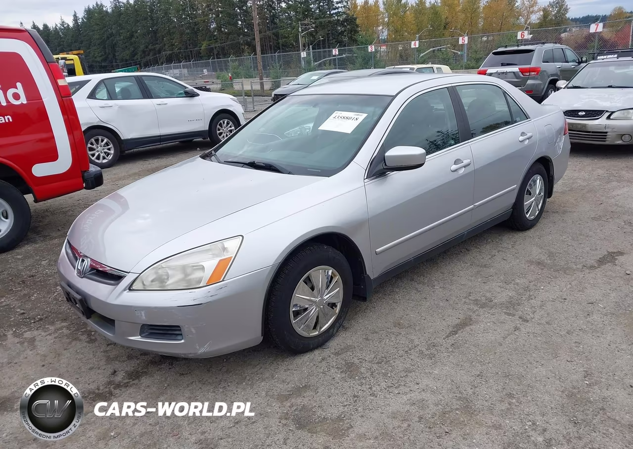 2007 Honda Accord 2.4 Lx VIN:JHMCM56427C017396 - 2