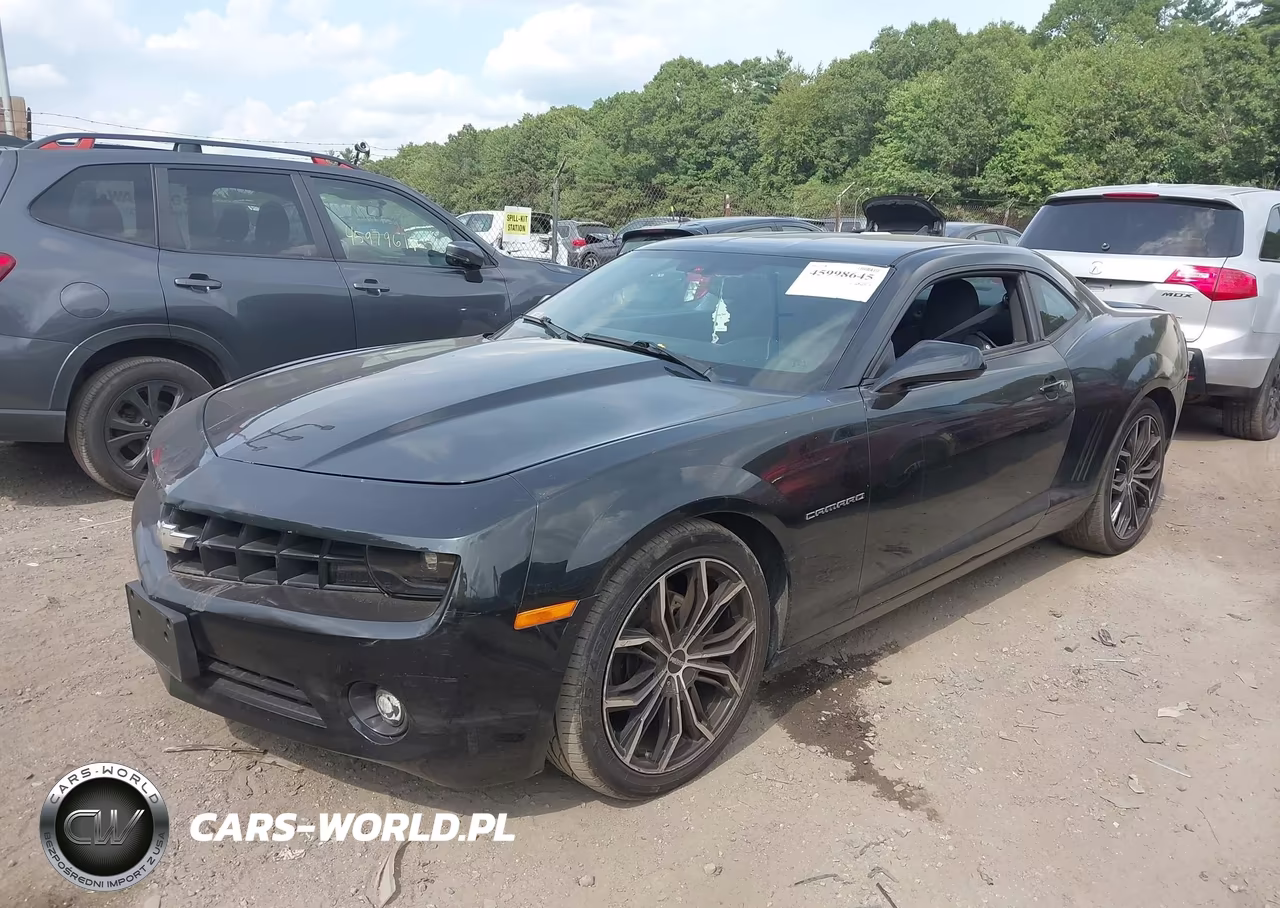 2012 Chevrolet Camaro 2Ls VIN:2G1FA1E37C9163733 - 2