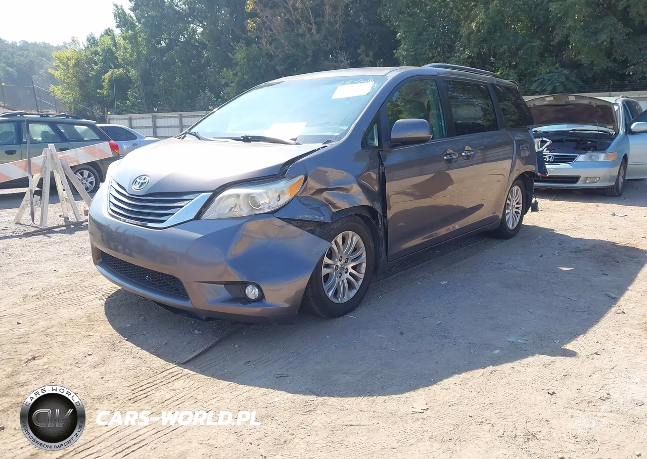 2016 Toyota Sienna Xle Premium 8 Passenger VIN:5TDYK3DC0GS695543 - 2
