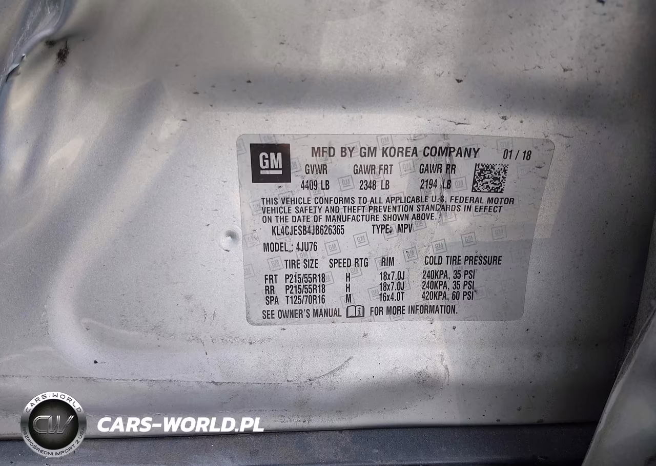 2018 Buick Encore Preferred VIN:KL4CJESB4JB626365 - 9