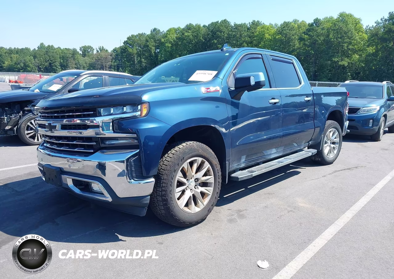 2019 Chevrolet Silverado 1500 Ltz VIN:3GCUYGEL7KG166195 - 2