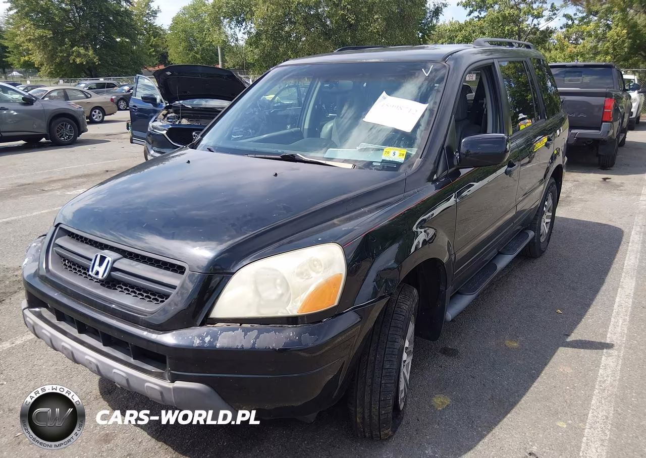 2003 Honda Pilot Ex-L VIN:2HKYF18533H512866 - 2