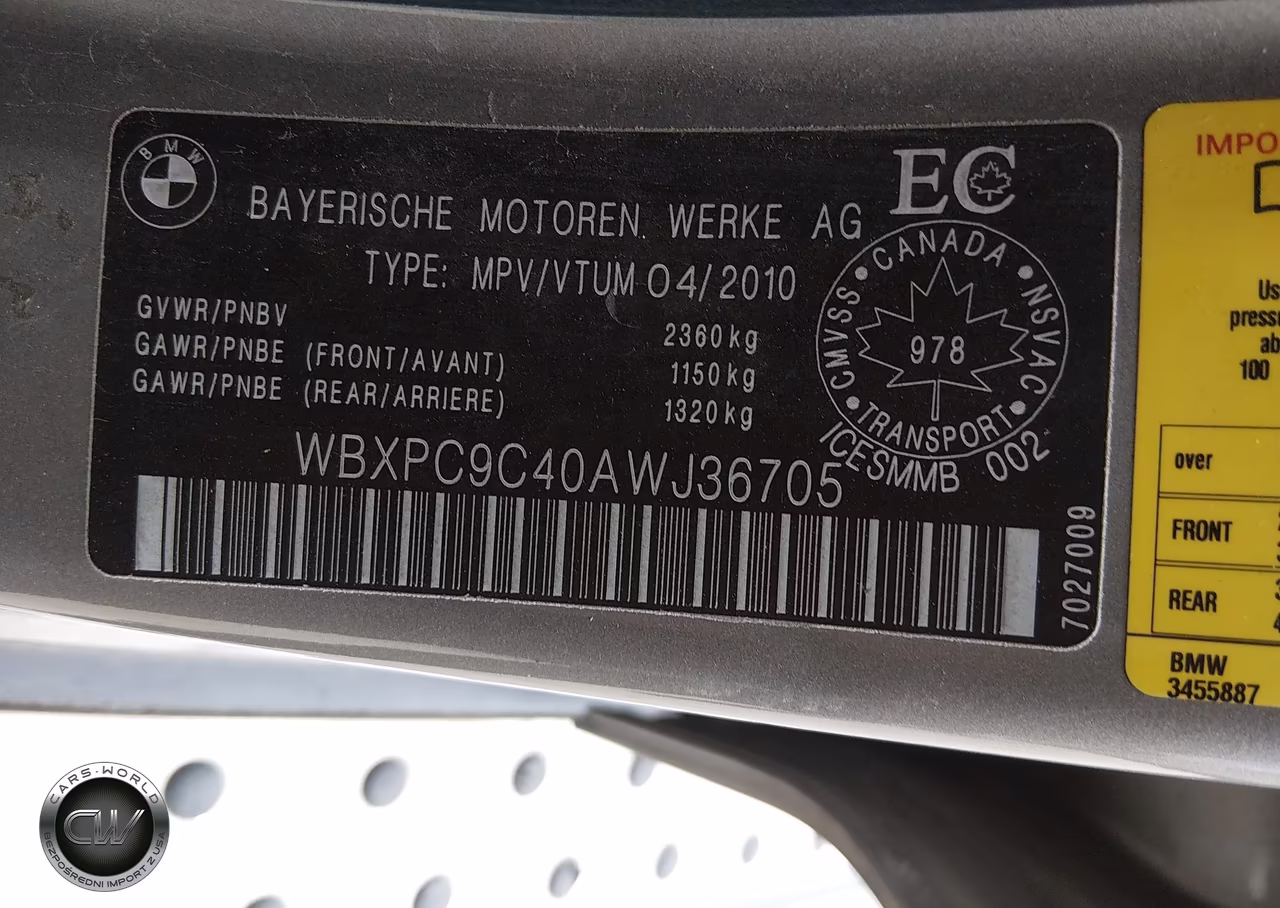 2010 BMW X3 xDrive30I VIN:WBXPC9C40AWJ36705 - 9