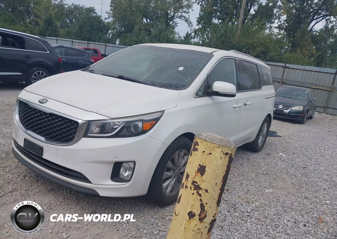 2017 Kia Sedona Ex VIN:KNDMC5C18H6272766 - 2
