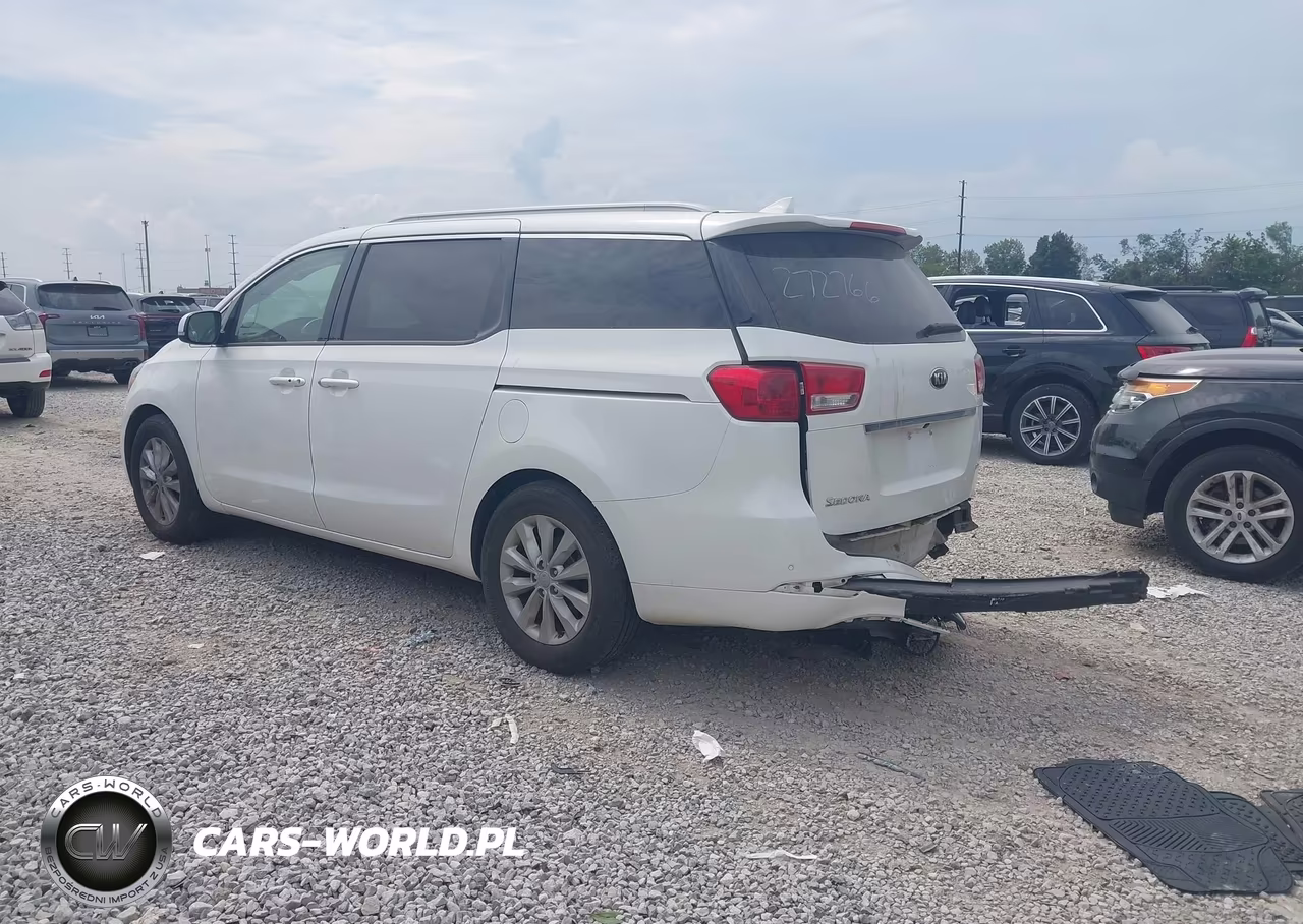2017 Kia Sedona Ex VIN:KNDMC5C18H6272766 - 3