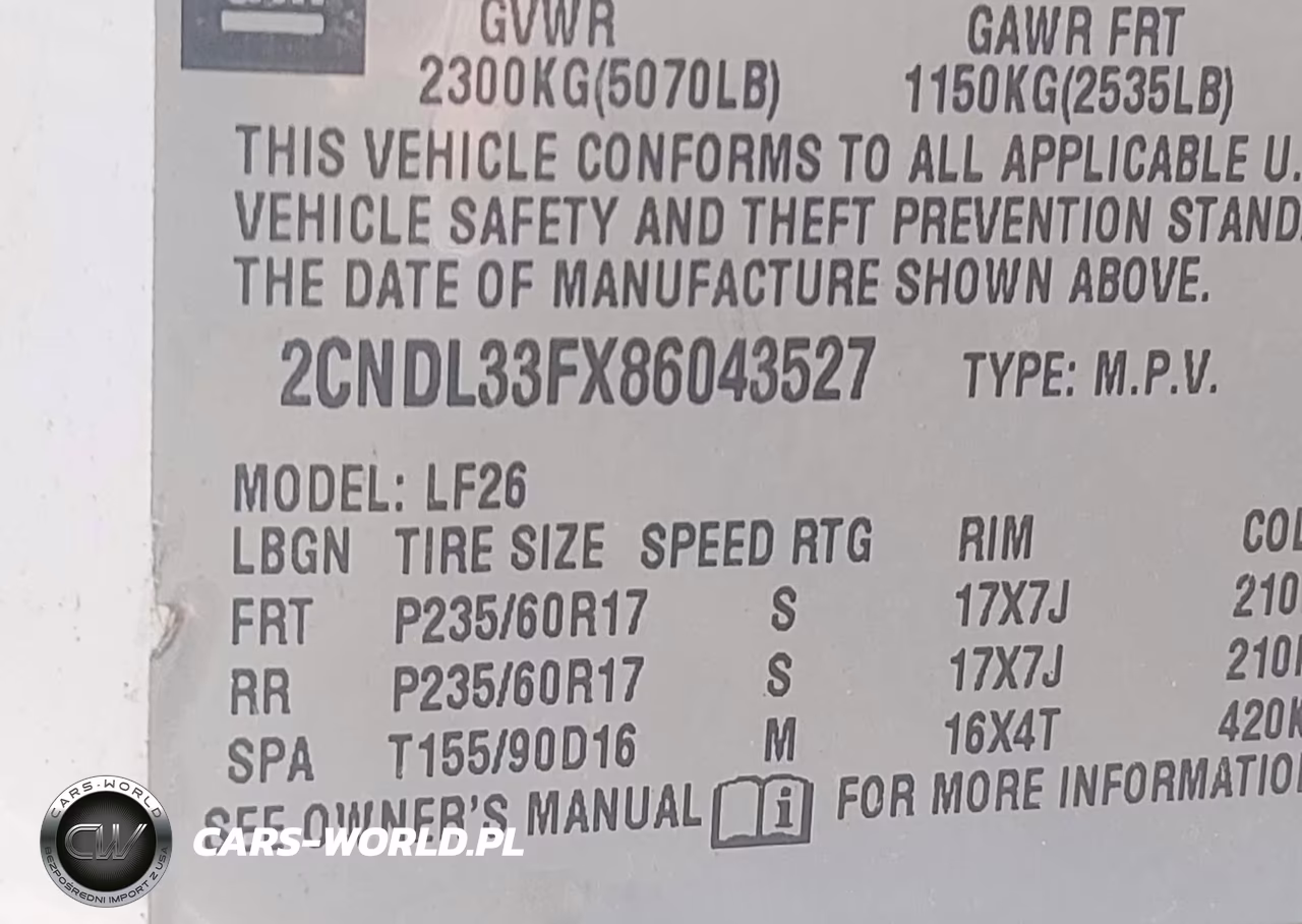2008 Chevrolet Equinox Lt VIN:2CNDL33FX86043527 - 9